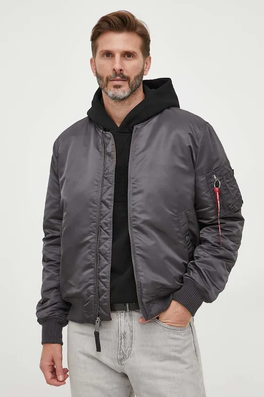 Alpha Industries geaca bomber MA-1 VF 59 cu captuseala gri 191118.684