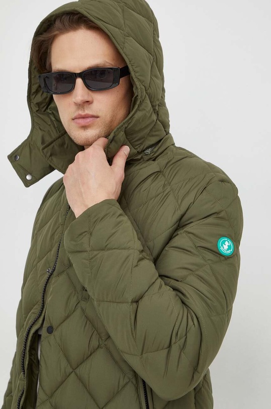 Save The Duck rövid kabát zöld D40804M.RECY17