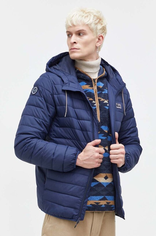 Quiksilver geaca cu captuseala bleumarin EQYJK04008