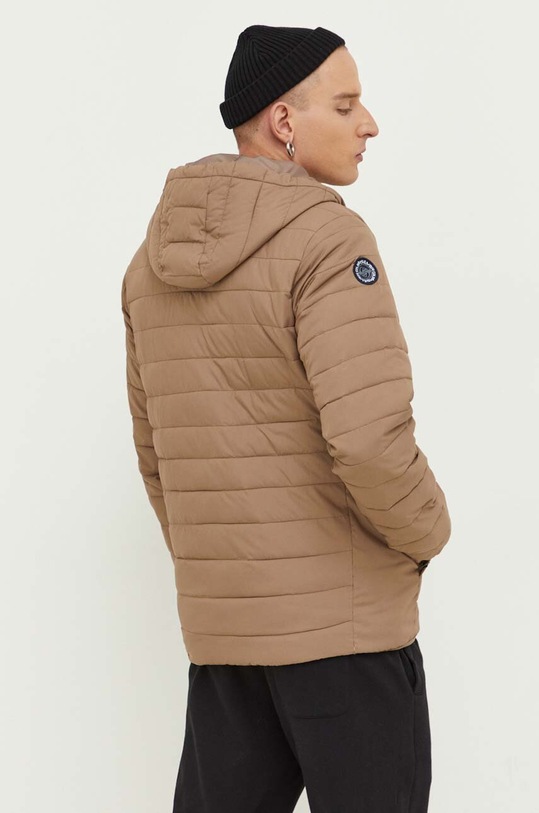 Odzież Quiksilver kurtka EQYJK04008 brązowy