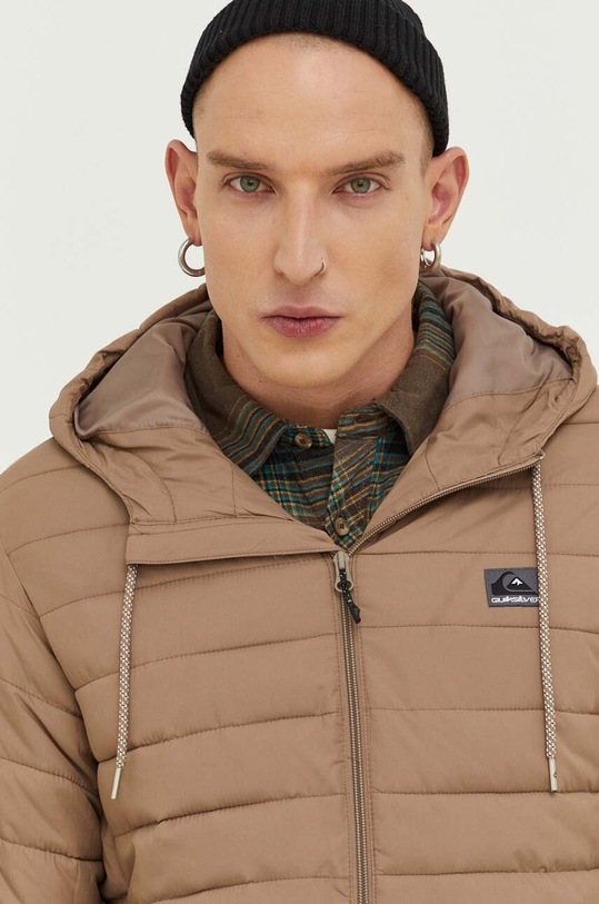 Quiksilver kurtka brązowy EQYJK04008