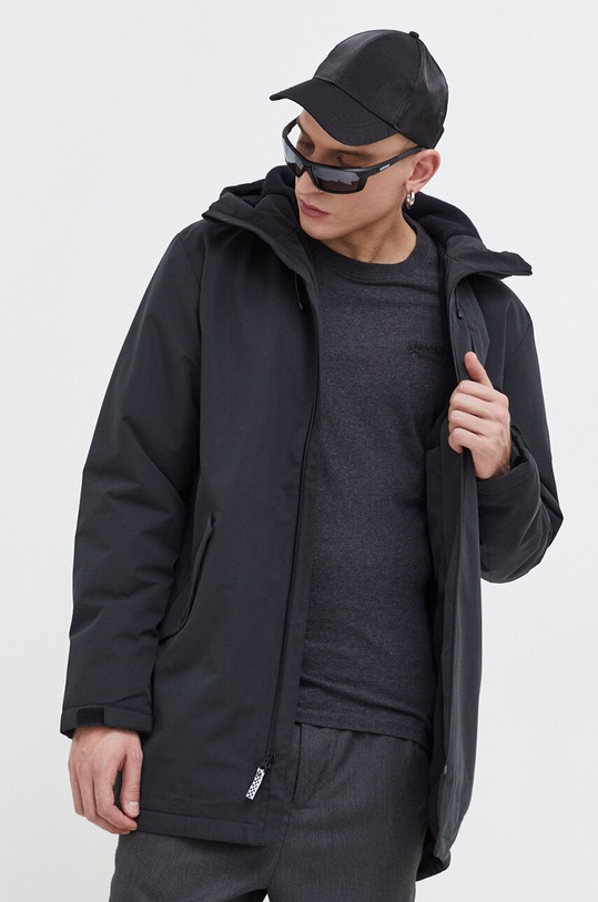 Quiksilver kurtka pozostałe czarny EQYJK03983