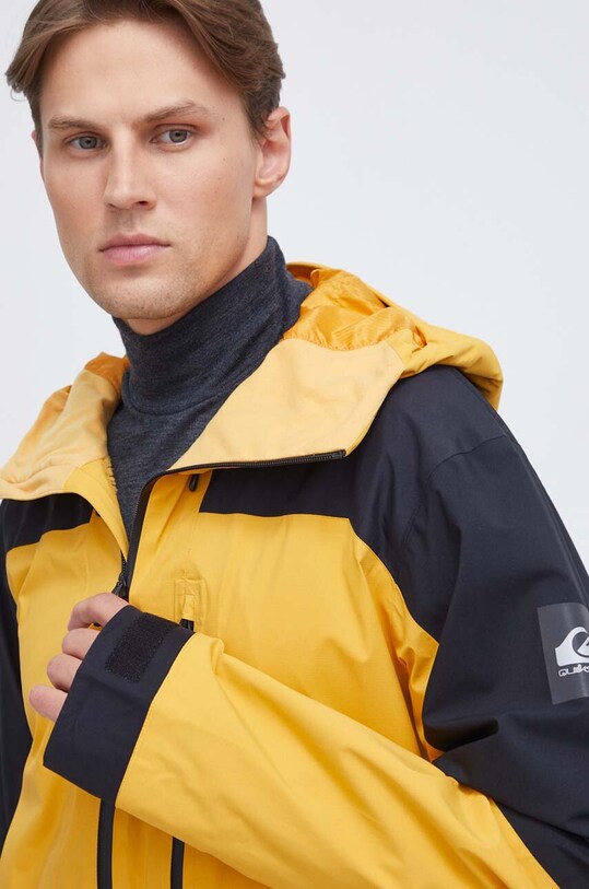 Quiksilver geaca Ultralight GORE-TEX galben EQYTJ03424