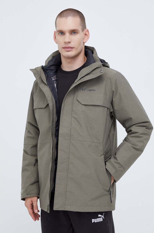 Columbia kurtka pozostałe zielony 1864411