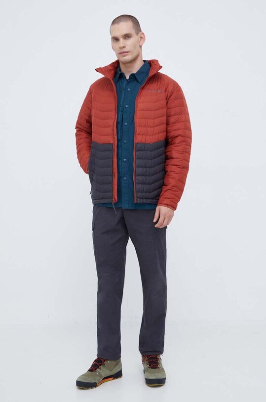 Пуховая куртка Columbia 2050745 красный AW23