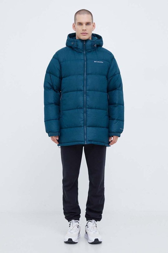 Columbia geacă M Pike Lake Parka cu captuseala verde 2050921
