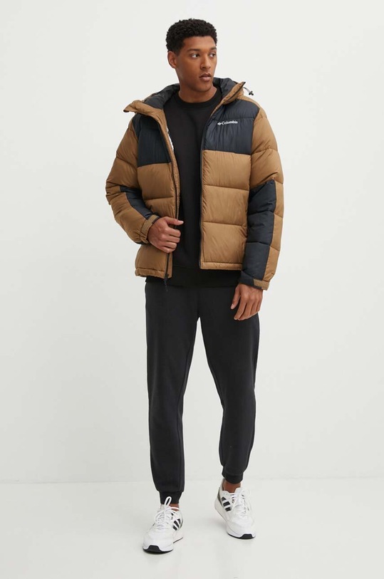 Columbia geacă M Pike Lake II Hooded Jacket 2050931 maro AW24