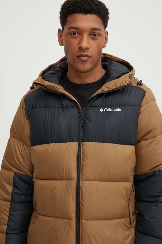 Columbia geacă M Pike Lake II Hooded Jacket maro 2050931
