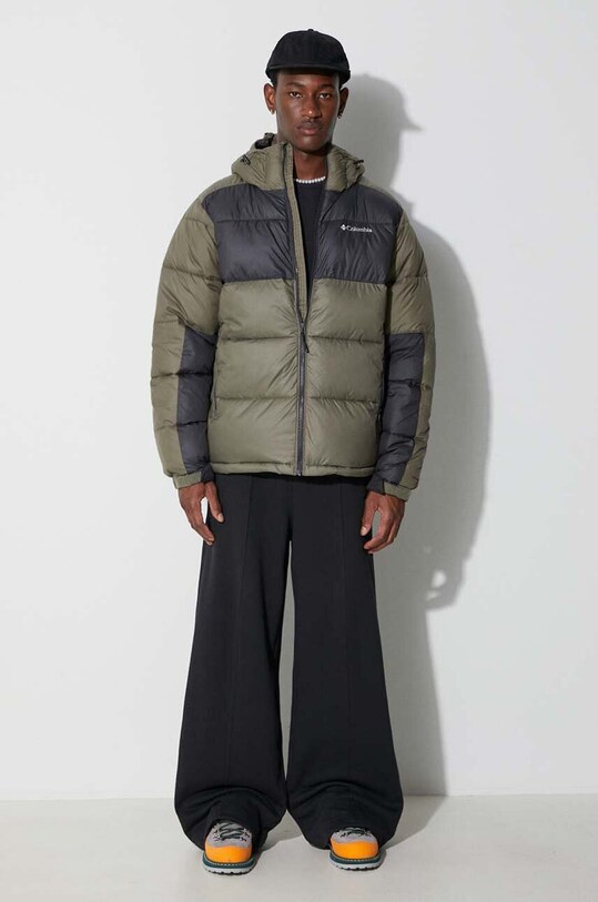 Columbia geacă M Pike Lake II Hooded Jacket 2050931 verde AW24