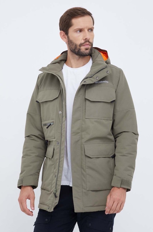 Яке за спортове на открито Columbia Landroamer с изолация зелен 2051051