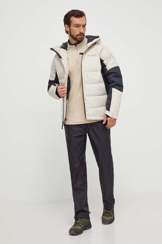Columbia kurtka puchowa Roaring Fork 2050631 beżowy AW23