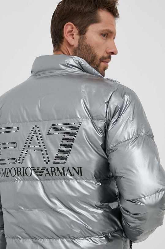 EA7 Emporio Armani rövid kabát szigetelt ezüst 6RPB02.PN3VZ