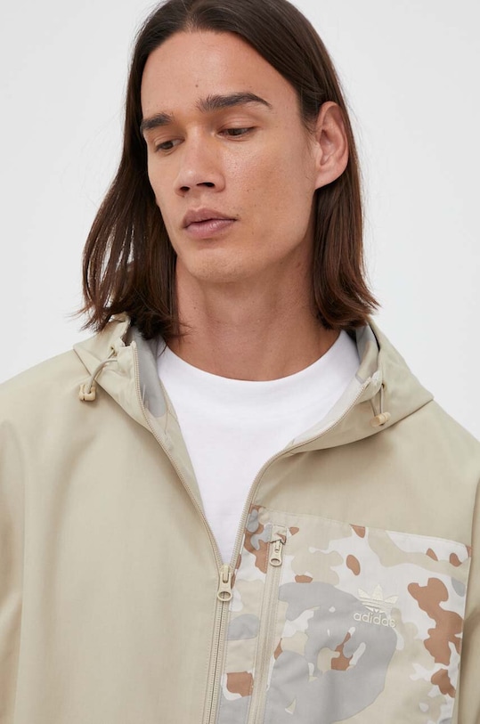 adidas Originals kurtka beżowy IU4686