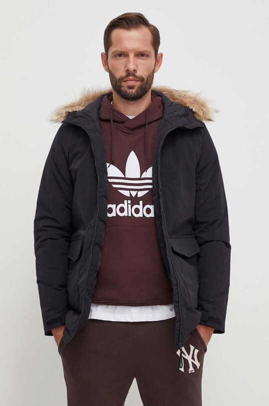 Одяг Куртка adidas IK0553 чорний