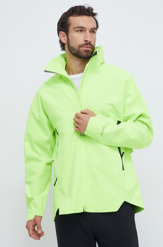 Куртка adidas з капюшоном зелений IK3125