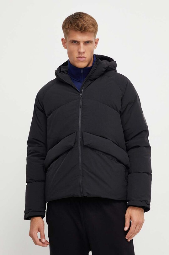 Пухова куртка adidas чорний IK3156