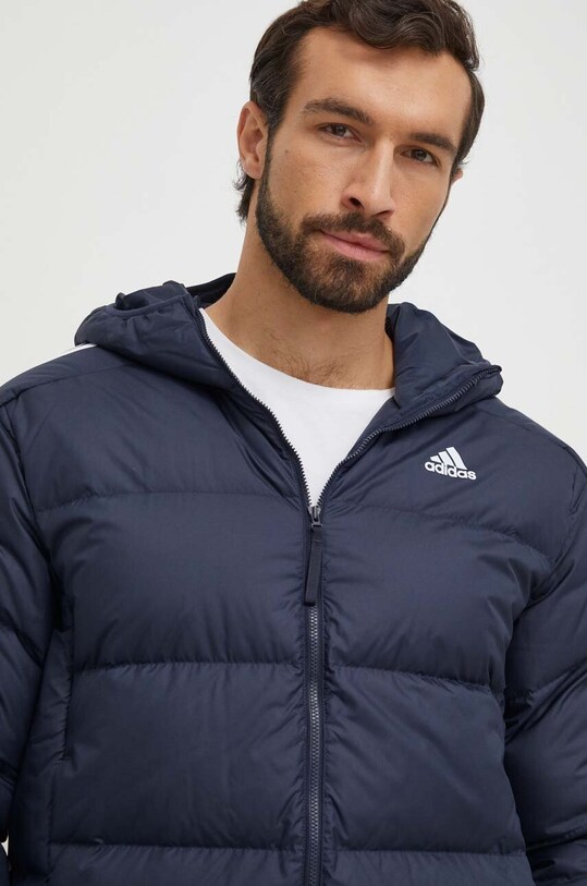 Пухова куртка adidas темно-синій IK3213