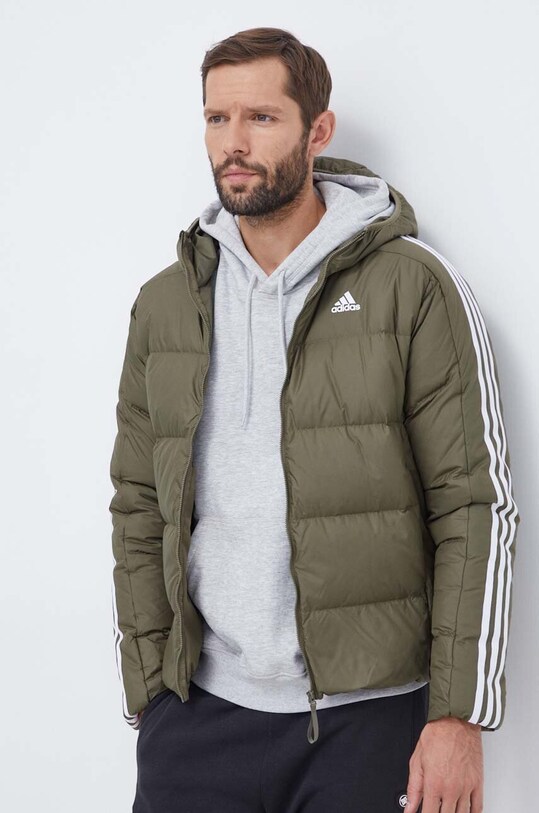 adidas kurtka puchowa IK3214 zielony AW23