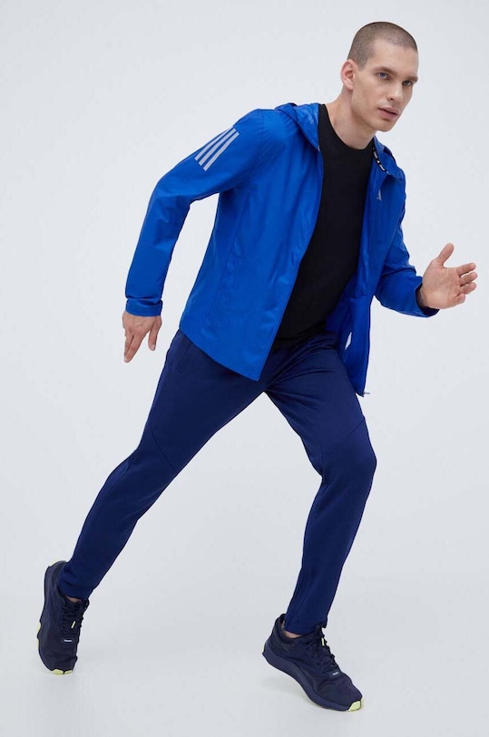 Вітровка adidas Performance Own the Run IL4790 блакитний AW23