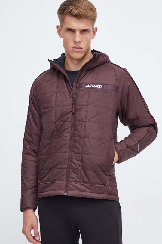 adidas TERREX kurtka sportowa Multi bordowy IB4173