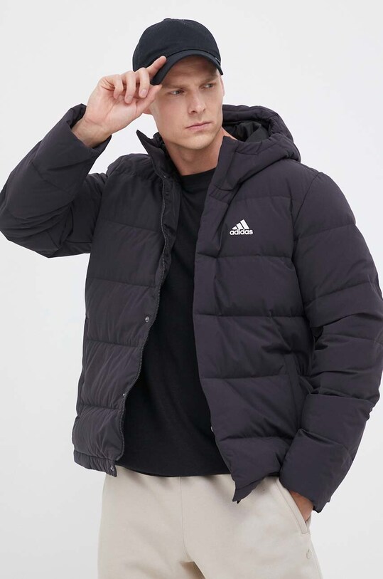 adidas kurtka puchowa czarny HG8751