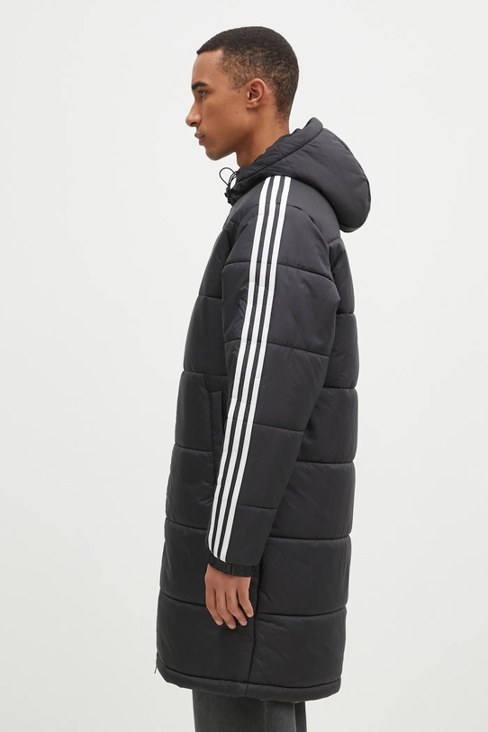 Bunda adidas Originals Adicolor Long HZ0684 černá AW24