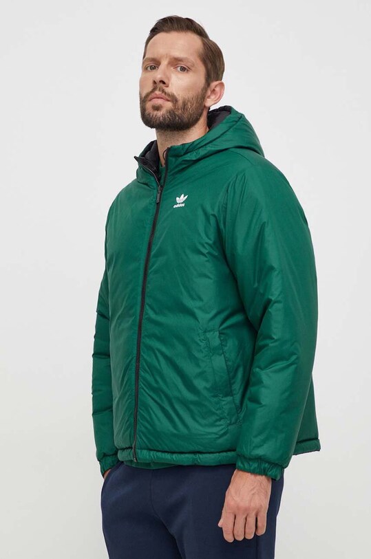 adidas Originals kurtka dwustronna czarny HZ0690