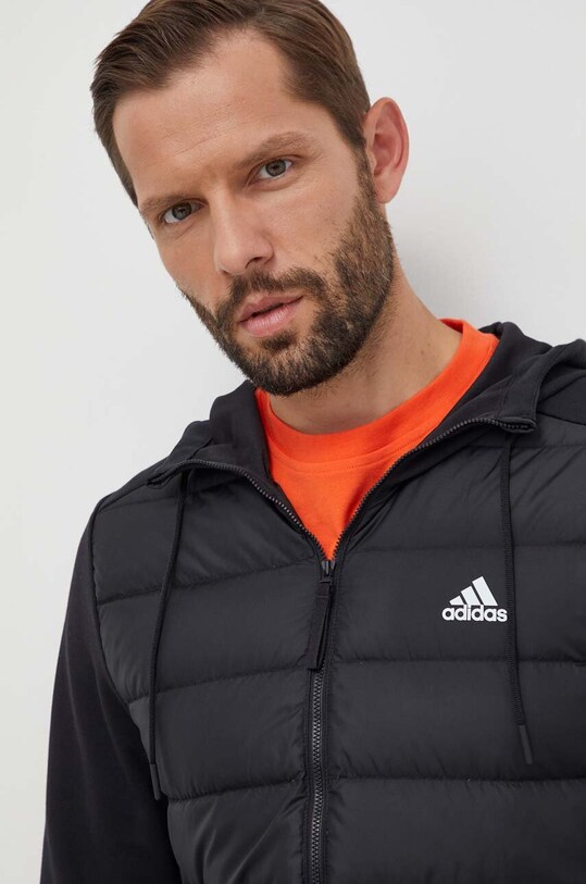 adidas kurtka puchowa czarny HZ4430