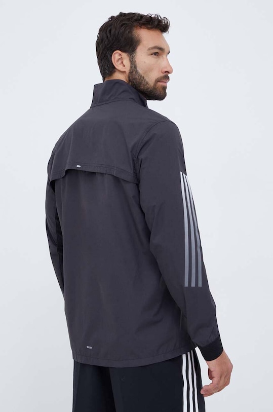 Ruházat adidas Performance kabát futáshoz Run Icon HZ4455 fekete