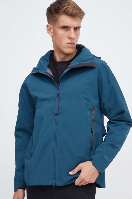 Куртка adidas с капюшоном бирюзовый HZ5701