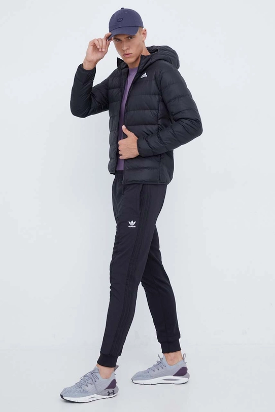 Páperová bunda adidas Essentials HZ5723 čierna AW23