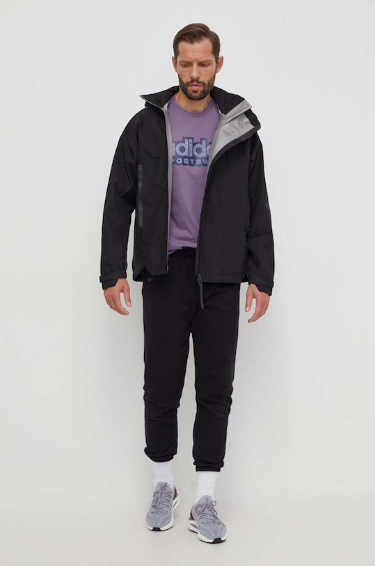adidas kurtka HZ8486 czarny AW23