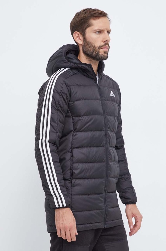 Пухова куртка adidas з утепленням чорний HZ8522