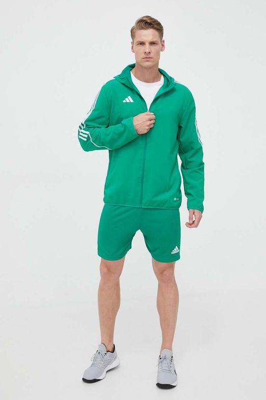 adidas Performance kurtka treningowa Tiro 23 IA1620 zielony AW23