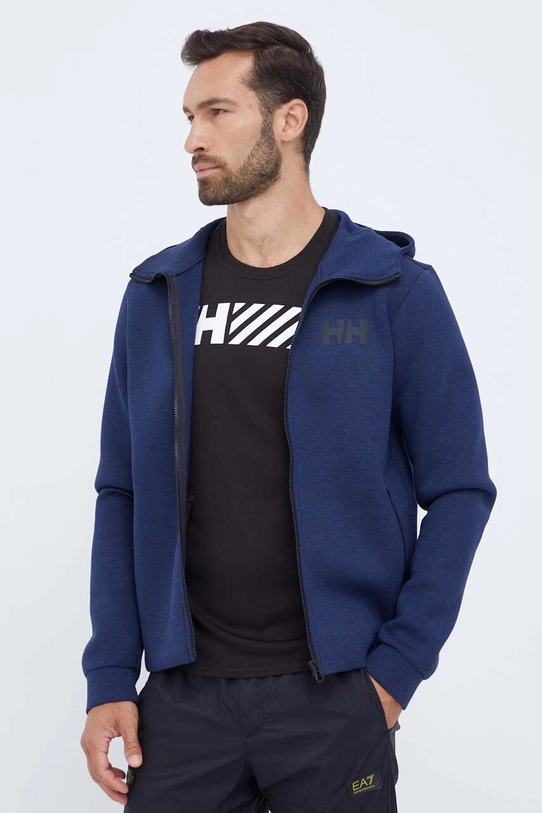 Helly Hansen bluza sportowa Hydropower Ocean 2.0 Hydropower Ocean 2.0 z kapturem granatowy 34264.