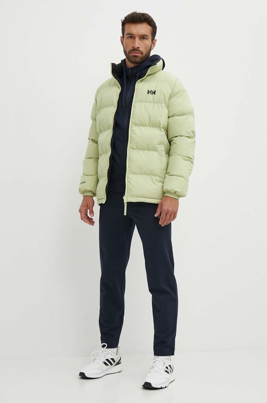 Odzież Helly Hansen kurtka dwustronna YU 23 REVERSIBLE PUFFER 54060 zielony