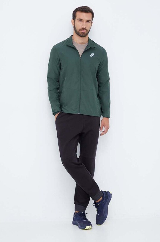 Asics windbreaker Core 2011C344.300 verde AW23