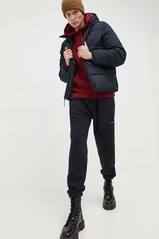 Hollister Co. kurtka KI332.3043.900 czarny AW23