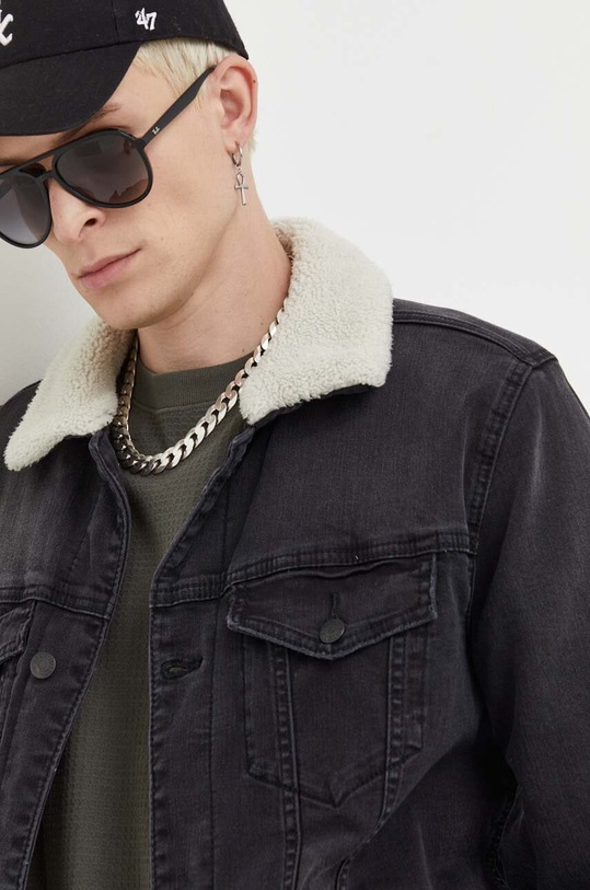 Hollister Co. kurtka jeansowa czarny KI332.3048.900