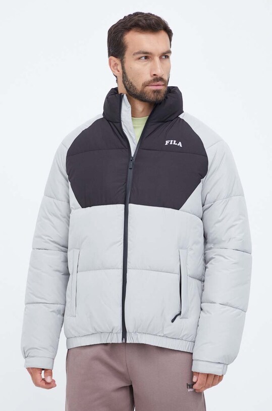 Куртка Fila с подкладкой серый FAM0556