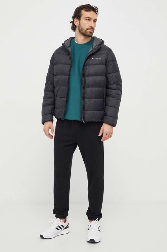 Champion kurtka 219187 czarny AW23
