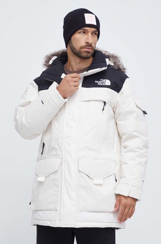 The North Face piumino foderato beige NF00CP07Q4C1