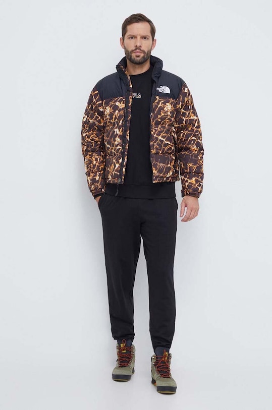 The North Face kurtka puchowa 1996 Retro Nuptse NF0A3C8DOS31 brązowy AW23