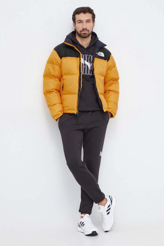 The North Face geaca de puf NF0A3C8DZU31 galben AW23