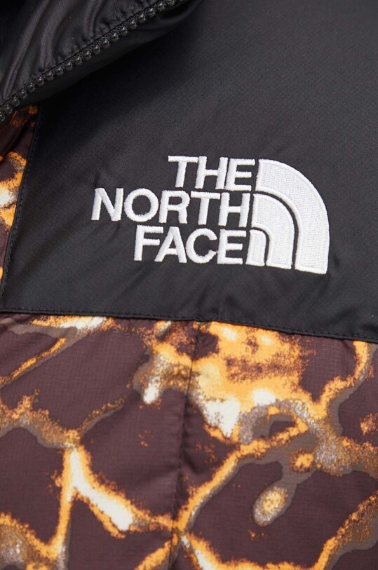 Páperová bunda The North Face Lhotse Jacket hnedá NF0A3Y23OS31