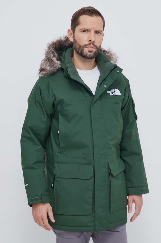 The North Face kurtka puchowa pozostałe zielony NF0A4M8GI0P1