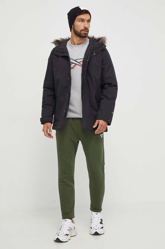 The North Face geaca NF0A4M8HJK31 negru AW23