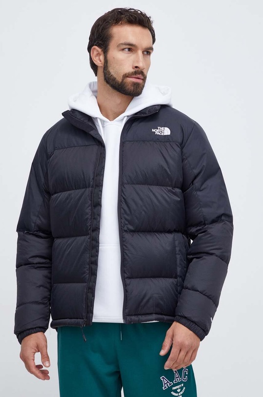 The North Face geaca de puf cu captuseala negru NF0A4M9JKX71