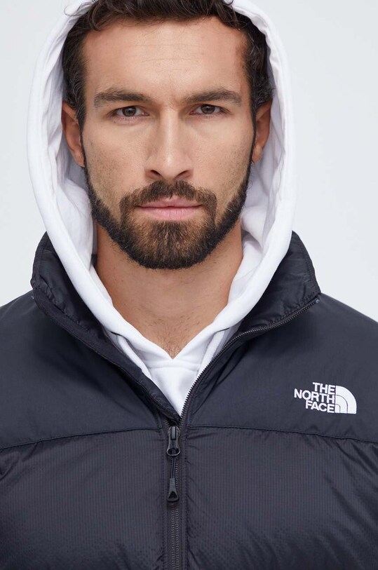 Μπουφάν με επένδυση από πούπουλα The North Face NF0A4M9JKX71 μαύρο