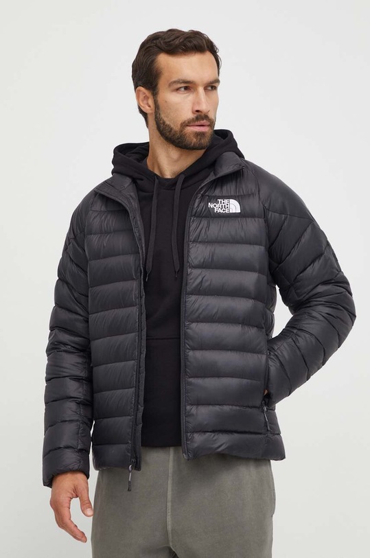 The North Face kurtka puchowa bez kaptura czarny NF0A823CJK31